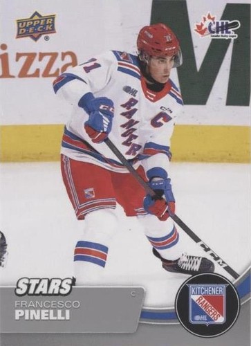 2021-22 Upper Deck CHL - Francesco Pinelli #306
