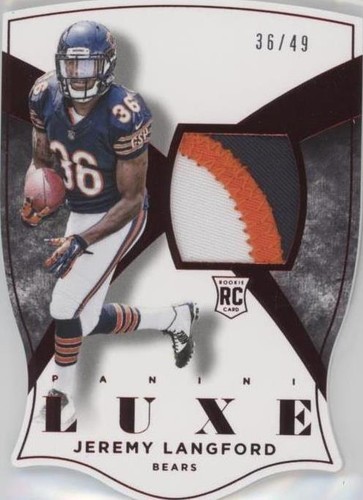 2015 Panini Luxe Jeremy Langford #90