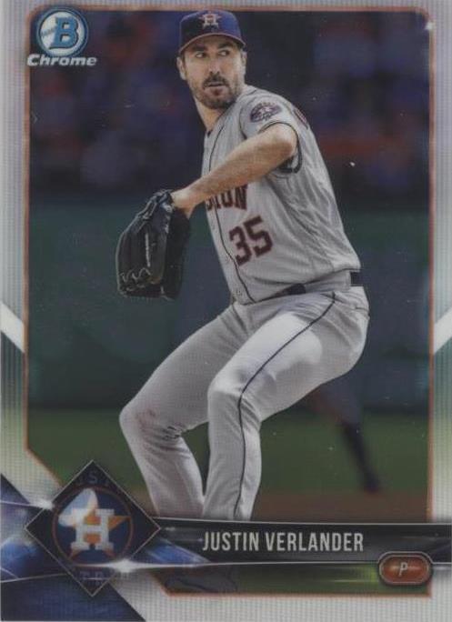 Bowman Chrome 2018 - Justin Verlander #15