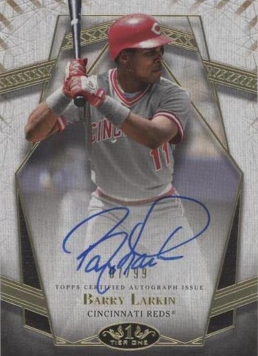 2022 Topps Tier One - Barry Larkin #PPA-BLA