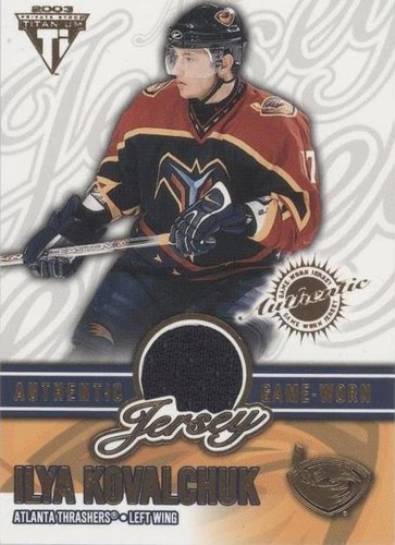 2002-03 Pacific Private Stock Titanium - Ilya Kovalchuk #3