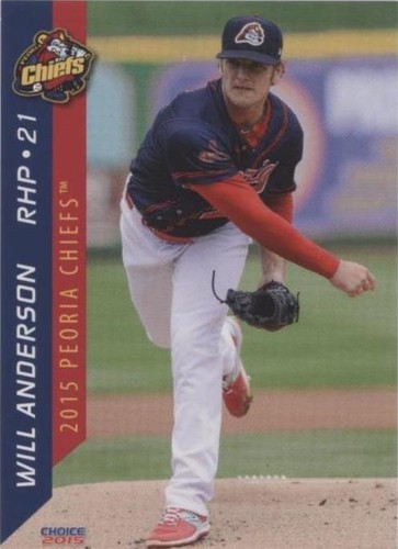 2015 Choice Peoria Chiefs - Will Anderson #02