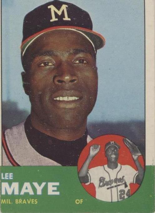 1963 Topps - Lee Maye #109