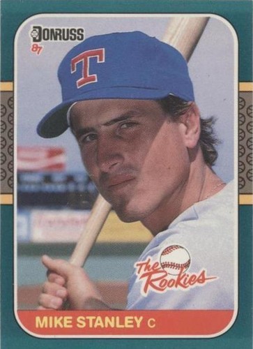 1987 Donruss The Rookies - Mike Stanley #28