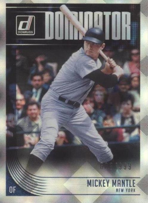 Panini Donruss 2018 - Mickey Mantle #D10
