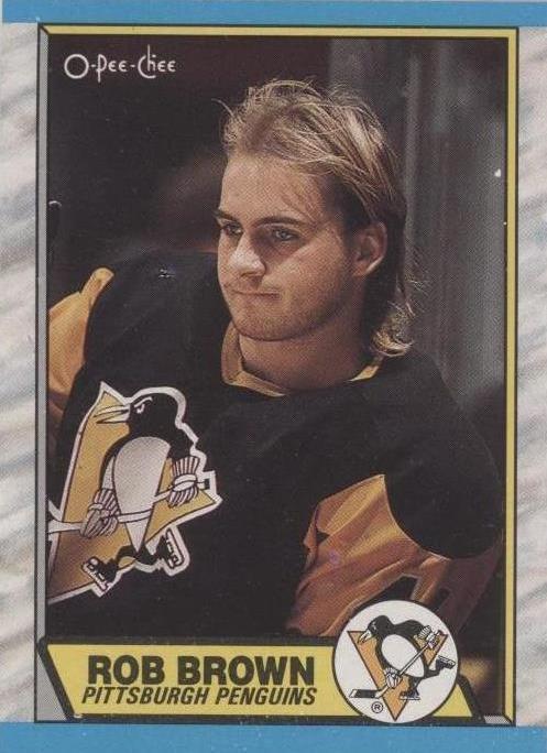 1989-90 O-Pee-Chee - Rob Brown #193