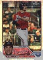 2023 Topps Chrome Logofractor Edition - Matt Olson #163