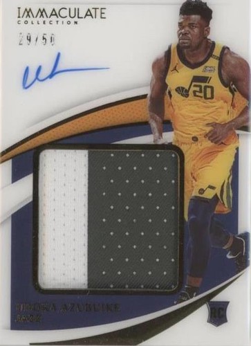 2020-21 Panini Immaculate Collection - Udoka Azubuike #PPA-UDO