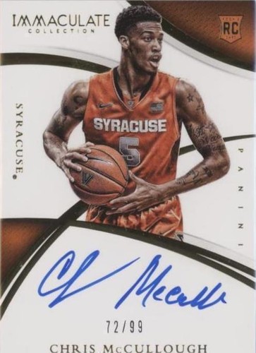 2015 Panini Immaculate Collection Collegiate - Chris McCullough #371