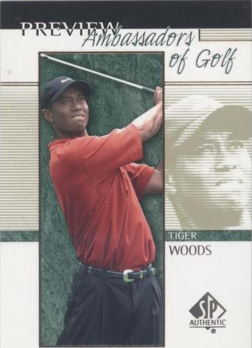 Prévia autêntica 2001 SP - Tiger Woods #51