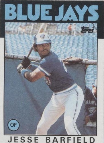 1986 Topps - Jesse Barfield #593