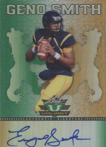2013 Leaf Valiant Geno Smith #BA-GS1