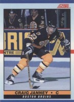 1990-91 Score Young Superstars - Craig Janney #30