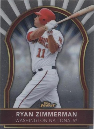 2011 Topps Finest - Ryan Zimmerman #14