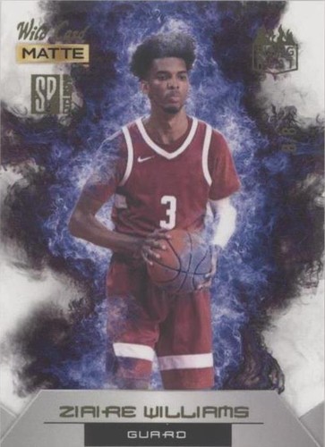 2022 Wild Card Matte SP Exclusive - Ziaire Williams #RHN-20