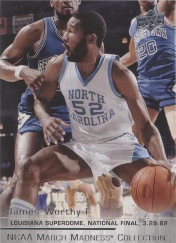 2014-15 Upper Deck NCAA March Madness Collection - James Worthy #WO-3