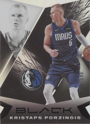 2020-21 Panini Black - Kristaps Porzingis #19