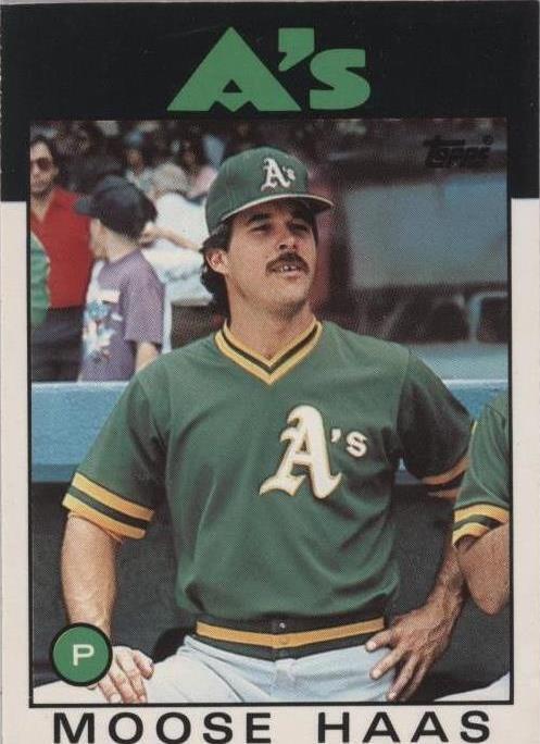 1986 Topps Traded - Moose Haas #44T