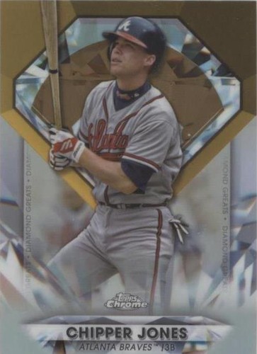 2022 Topps Chrome Update Series - Chipper Jones #DGC-27