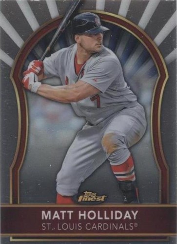 2011 Topps Finest - Matt Holliday #49