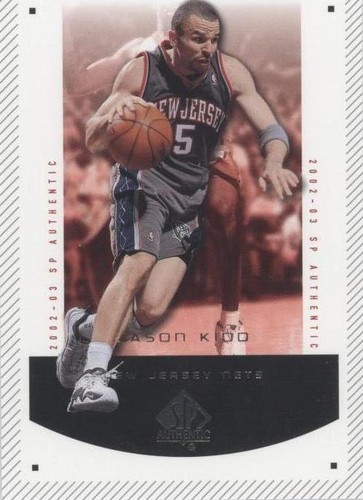 2002-03 SP Authentic - Jason Kidd #52