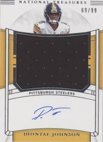 2019 Panini National Treasures Diontae Johnson #RMS-DO