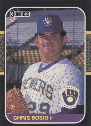 1987 Donruss - Chris Bosio #478