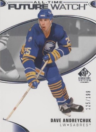 2020-21 Upper Deck SP Signature Edition Legends - Dave Andreychuk #363