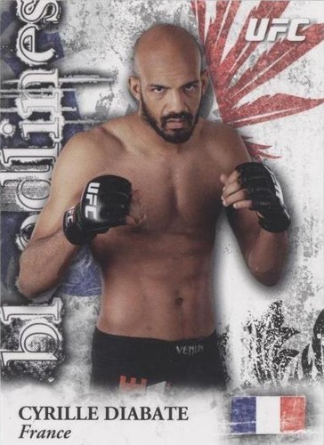 2012 Topps UFC Bloodlines - Cyrille Diabate #BL-CD