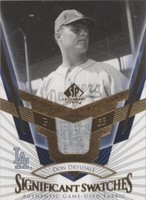 2004 SP Legendary Cuts - Don Drysdale #SS-DD