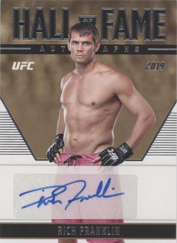 2022 Panini Chronicles UFC - Rich Franklin #HF-RFK