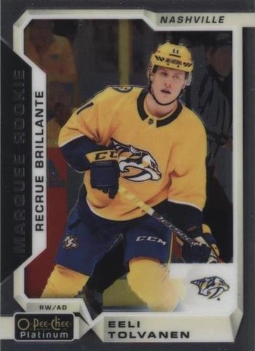 2018-19 O-Pee-Chee Platinum - Eeli Tolvanen #166
