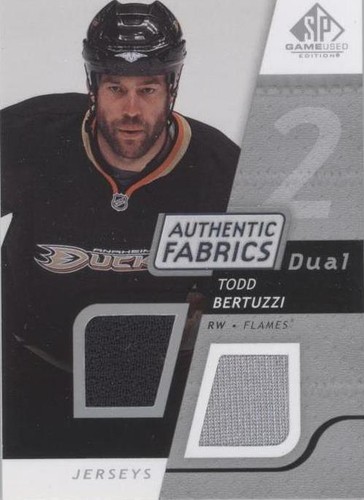 2008-09 SP Game Used Edition - Todd Bertuzzi #AF-BZ