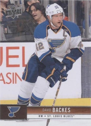 2012-13 Upper Deck - David Backes #161