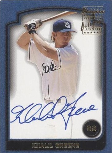 2003 Bowman - Khalil Greene #SOF-KG