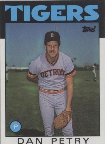 1986 Topps - Dan Petry #540