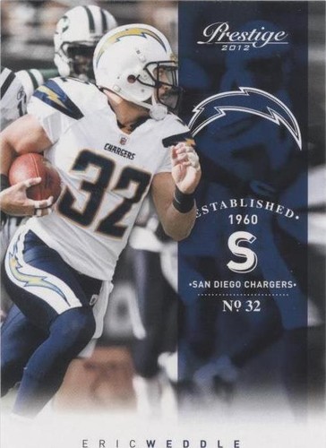 2012 Playoff Prestige Eric Weddle #162