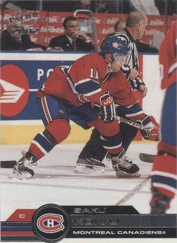 2001-02 Pacific - Saku Koivu #209
