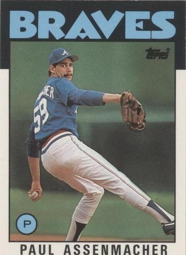 1986 Topps Traded - Paul Assenmacher #4T