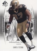 2003 SP Authentic Johnathan Sullivan #107