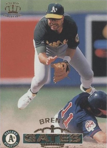 1996 Pacific Crown Collection - Brent Gates #389