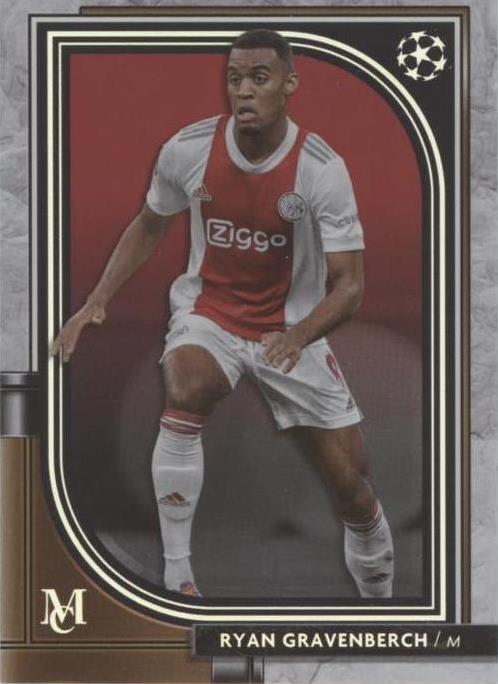 2021-22 Topps Museum Collection UCL Ryan Gravenberch #16