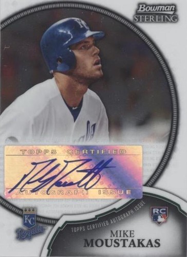 2011 Bowman Sterling - Mike Moustakas #13
