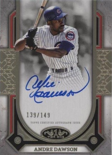 2024 Topps Tier One - Andre Dawson #PPA-AD