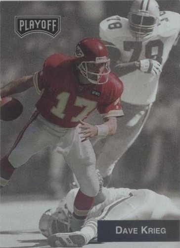 1993 Playoff Dave Krieg #87