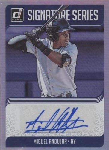 2018 Panini Donruss - Miguel Andujar #SS-MA