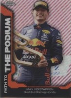 2021 Topps Chrome Formula 1 - Max Verstappen #PTP-MV
