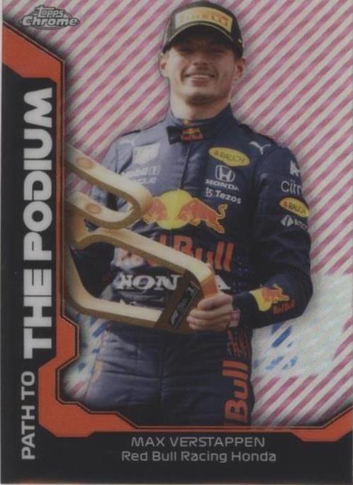 2021 Topps Chrome Formula 1 - Max Verstappen #PTP-MV