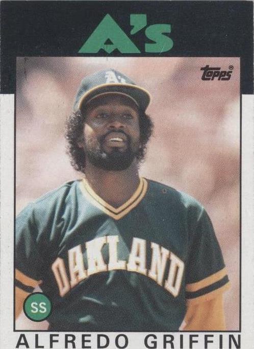 1986 Topps - Alfredo Griffin #566