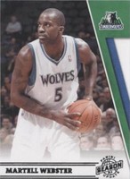 2010-11 Panini Season Update - Martell Webster #141